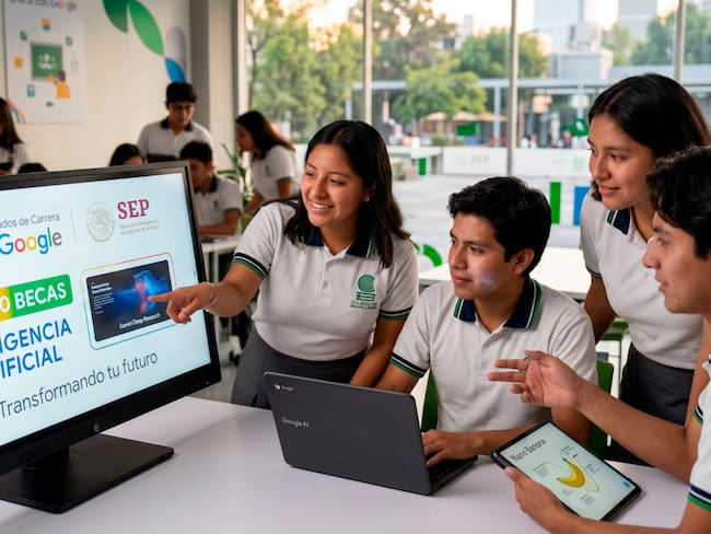 Google y la SEP impulsan el talento joven: 100,000 becas para el futuro digital en México