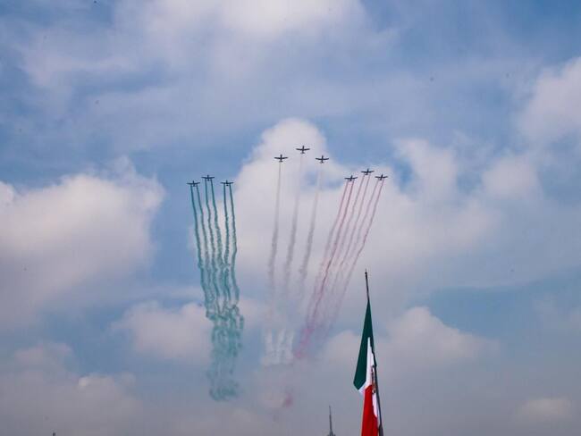 Así se vive el desfile militar 2024 en el Zócalo de la CDMX