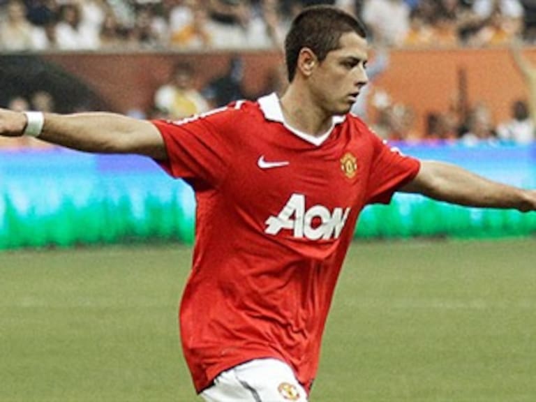 Anota Chicharito y le da el triunfo al Manchester