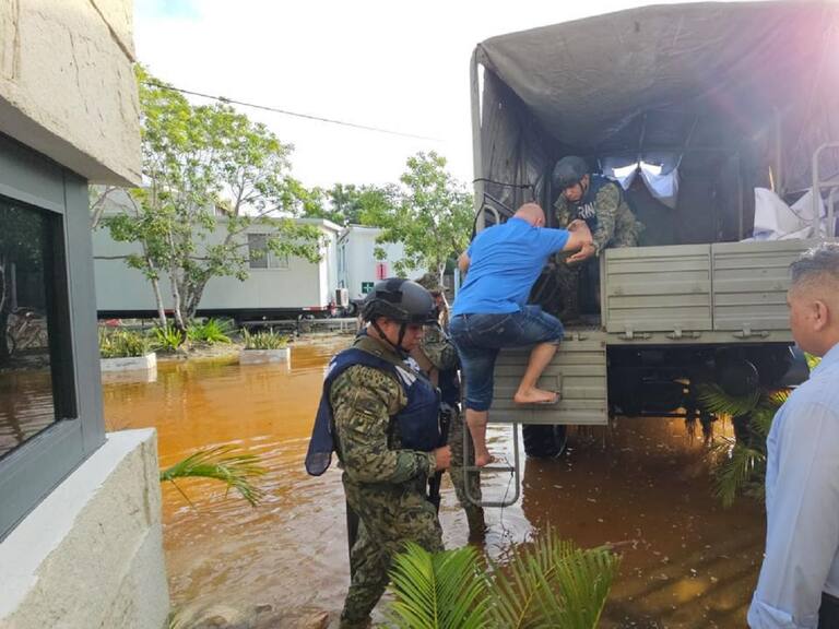 Plan DN-III fue puesto en marcha en las zonas afectadas por "John" que pegó dos veces en costas mexicanas