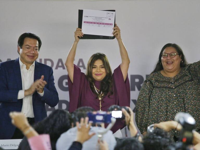 Clara Brugada se registra como candidata a la jefatura de Gobierno ante el IECM