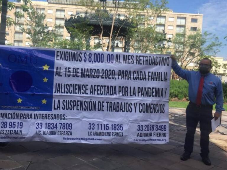 Presentan amparo contra botón de emergencia de Jalisco