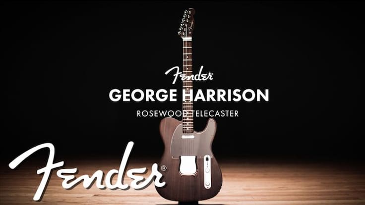 Fender lanza guitarra edición limitada de George Harrison