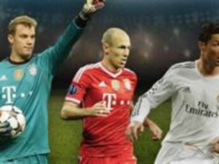Cristiano, Robben y Neuer, nominados por la UEFA