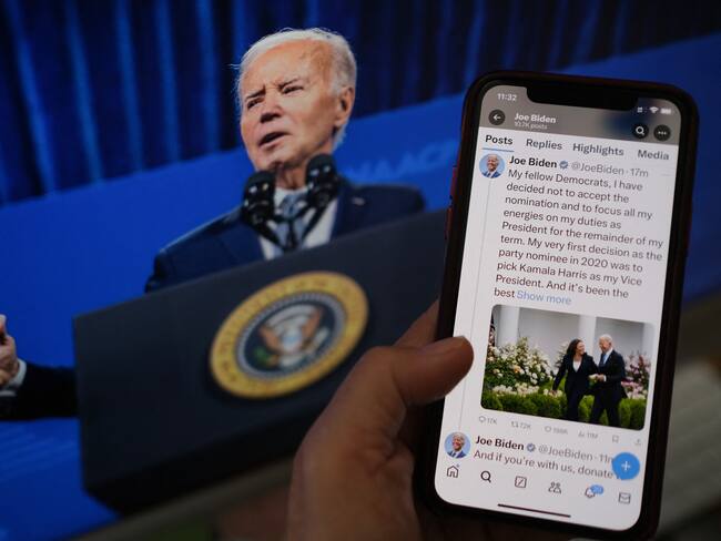 Joe Biden se retira de la contienda electoral, no seguirá por la reelección presidencial de Estados Unidos