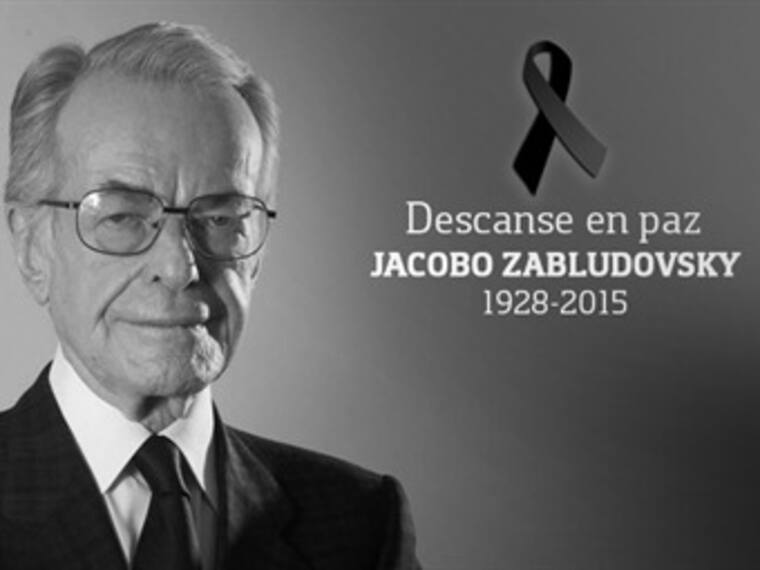 Fallece Jacobo Zabludovsky a los 87 años . "Así las cosas" del 02 de julio