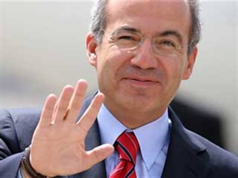 Inicia Calderón visita de Estado a Brasil
