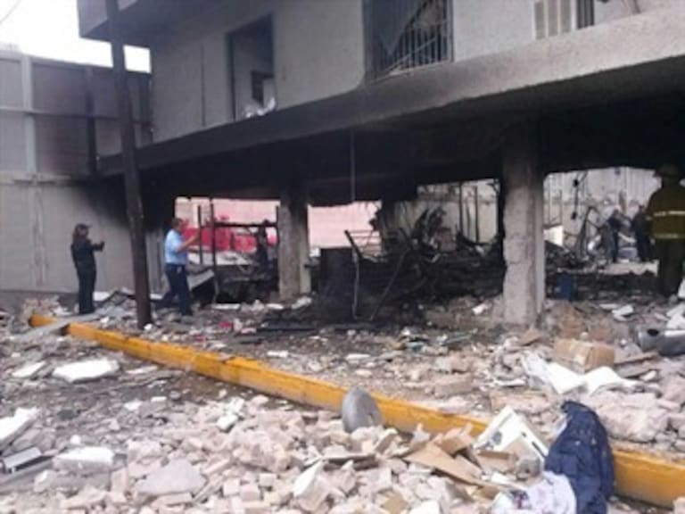 Se registra explosión en edificio de aduanas de Piedras Negras