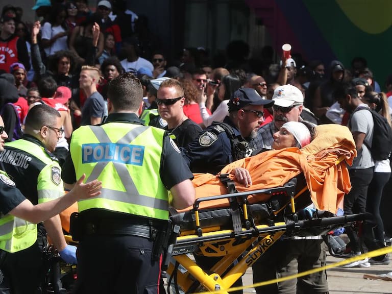 Heridos en los festejos de Toronto.