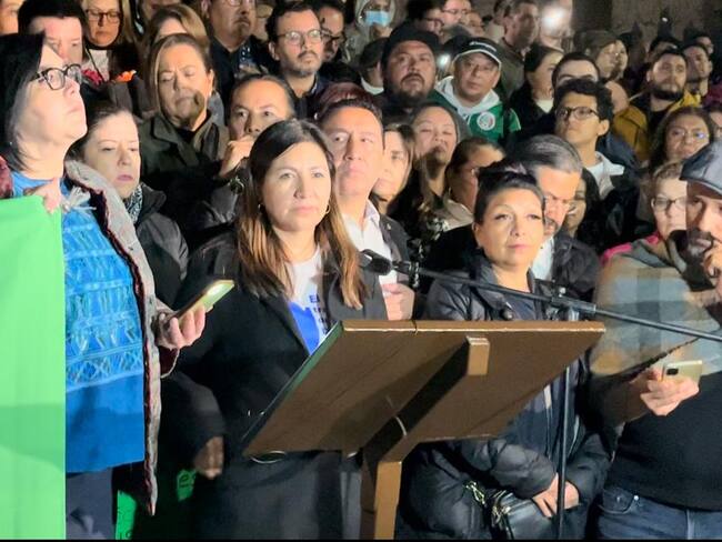 Acuerdan jueces y ministros continuar el paro de labores