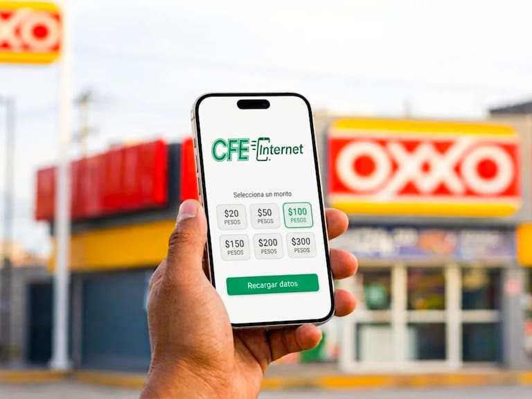 Los usuarios de CFE Internet ya podrán realizar recargas en miles de tiendas OXXO distribuidas en todo México.