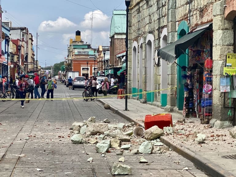 Oaxaca suma 5 muertes por sismo; solicita declaratoria de emergencia: Murat