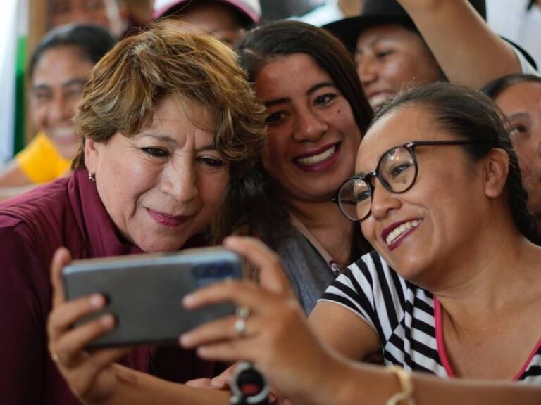 Delfina Gómez se mantiene arriba en las encuestas