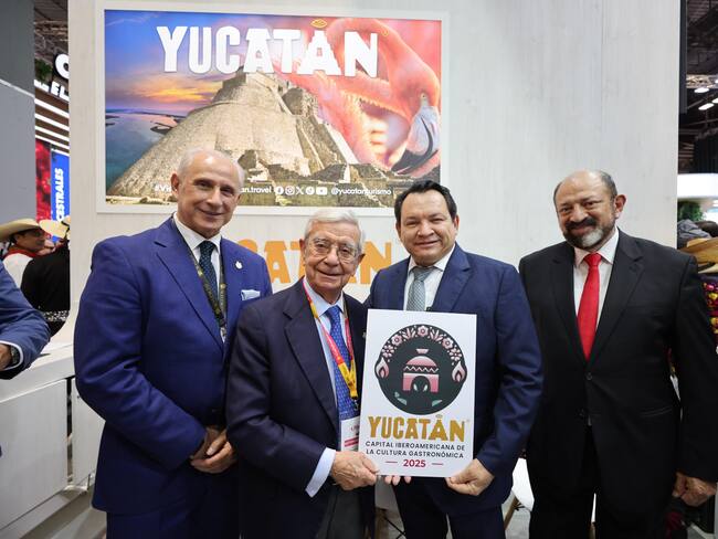 Deslumbra Yucatán como capital gastronómica mundial en FITUR