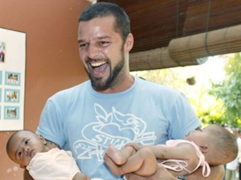 Confiesa Ricky Martin deseo de tener una hija