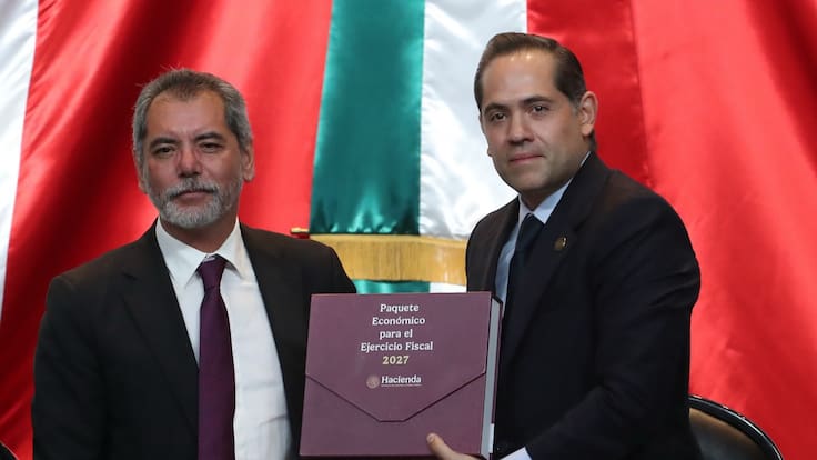 Hacienda entrega el Paquete Económico 2027 a la Cámara de Diputados: proyecta un presupuesto de 10.6 billones de pesos