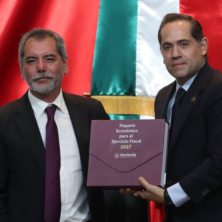 Hacienda entrega el Paquete Económico 2027 a la Cámara de Diputados: proyecta un presupuesto de 10.6 billones de pesos