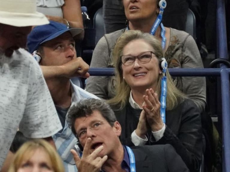 Meryl Streep se ganó la final del US Open