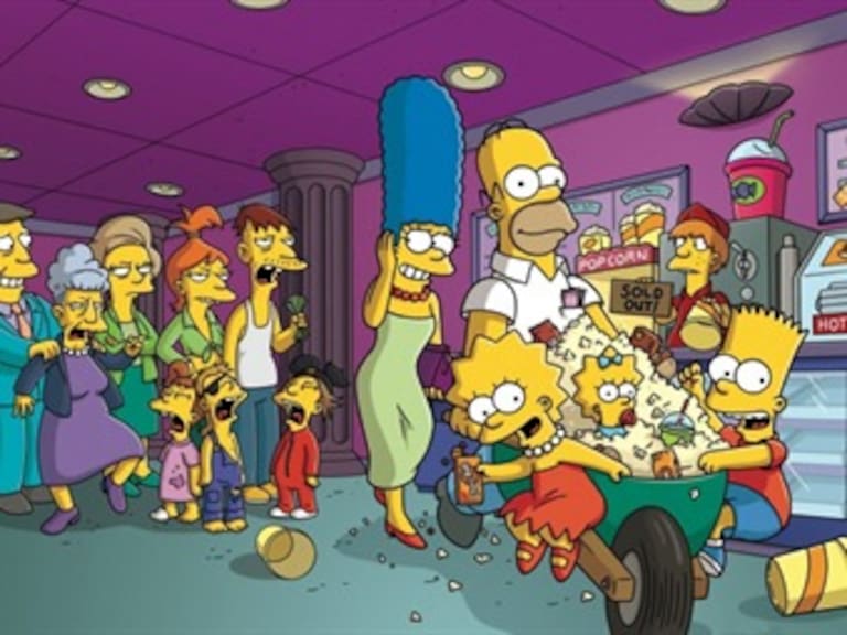 Un video te muestra las referencias que han hecho Los Simpson al cine