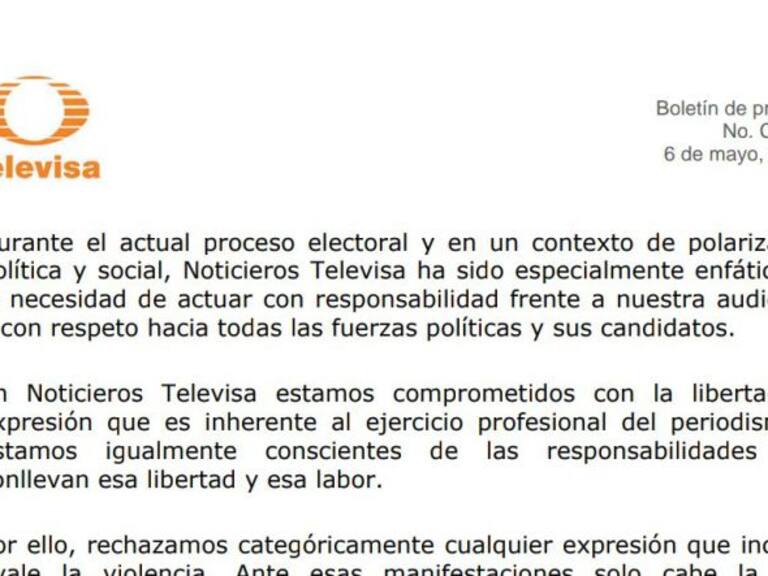 Televisa da por terminada su relación laboral con Ricardo Alemán