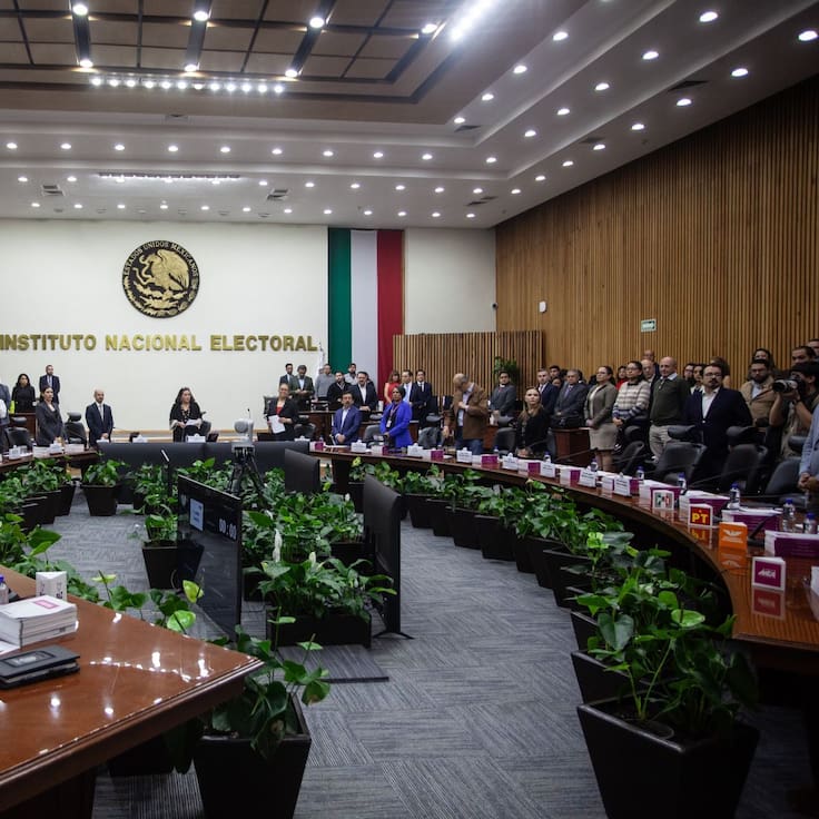 Nueva presidencia del INE: Monreal prevé elección entre el 6 y 7 de diciembre