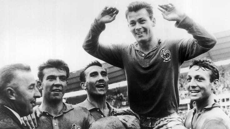 El récord imposible: los 13 goles de Just Fontaine en un solo Mundial