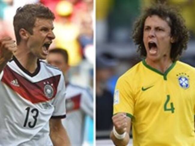 Brasil y Alemania disputan el primer boleto a la final