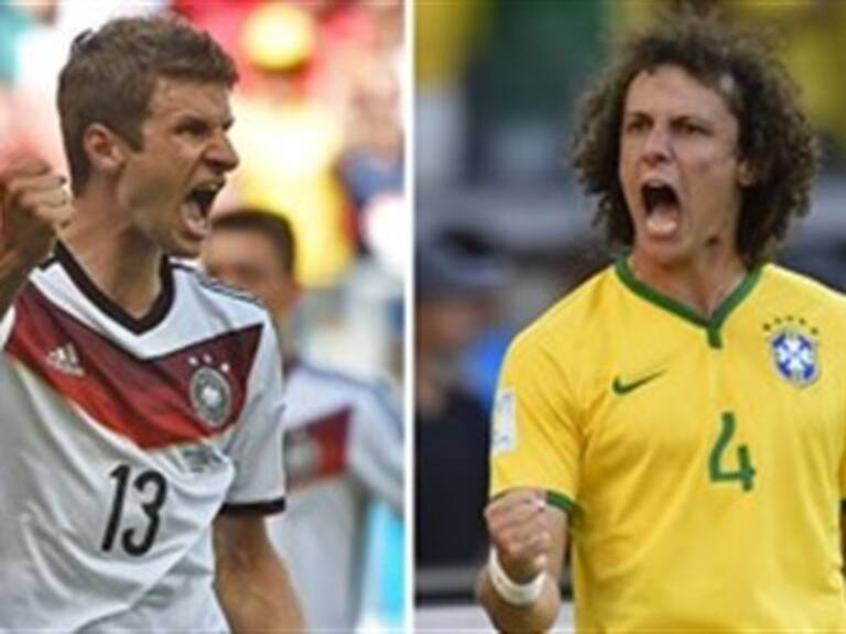 Brasil y Alemania disputan el primer boleto a la final