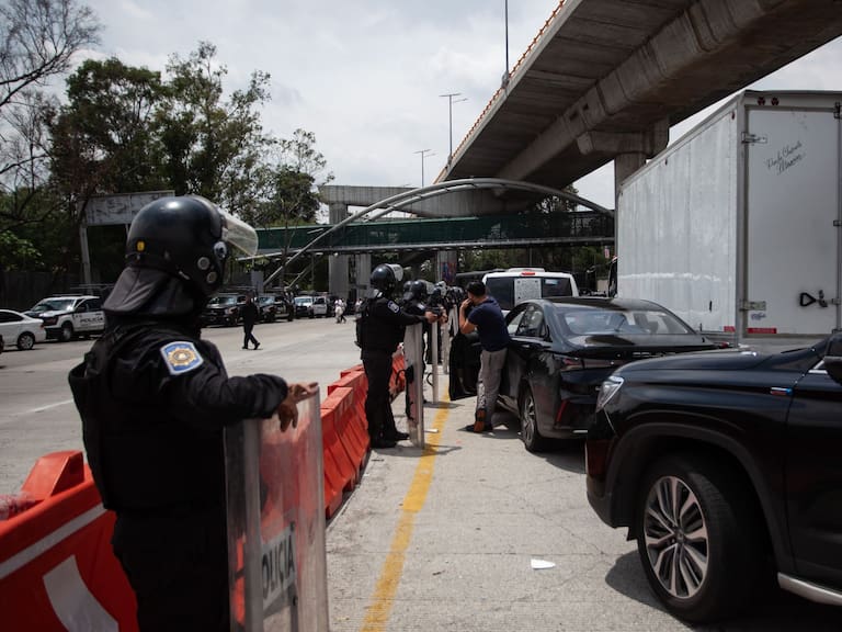 Privilegió Gobierno Federal el diálogo con normalistas y descarta confrontación en caseta México-Cuernavaca
