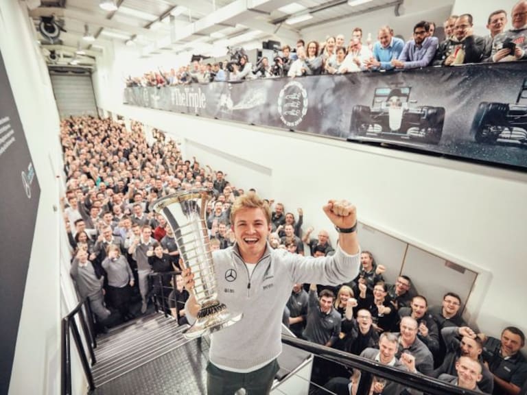 Nico Rosberg se retira como campeón mundial de Fórmula 1