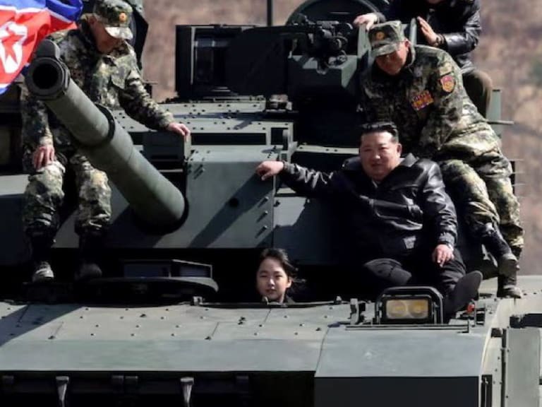 Hija de Kim Jong-un en tanque militar: por qué genera alerta global. X