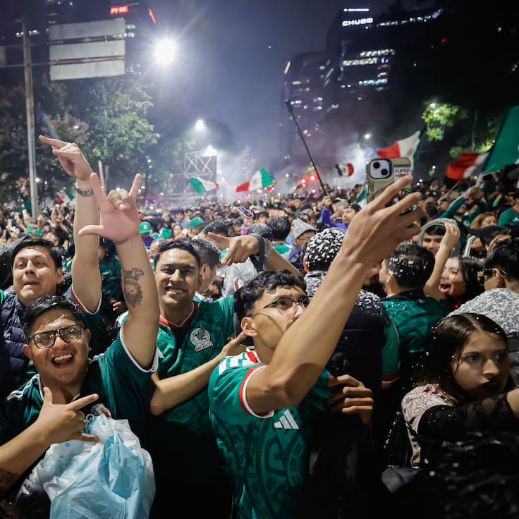 Reportan saldo blanco en CDMX tras eliminación de México del Mundial; Paseo de la Reforma se queda vacía