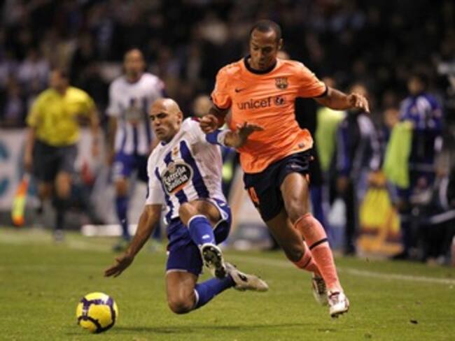 Se afianza el Barsa en el liderato tras vencer 3-0 al 'Depor'