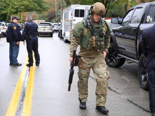 Registran tiroteo en sinagoga de Pittsburgh