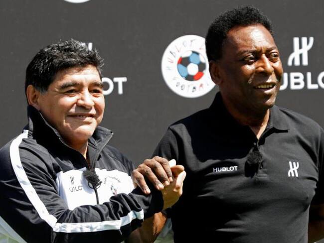 Maradona le confiesa a Pelé que Lionel Messi carece de personalidad