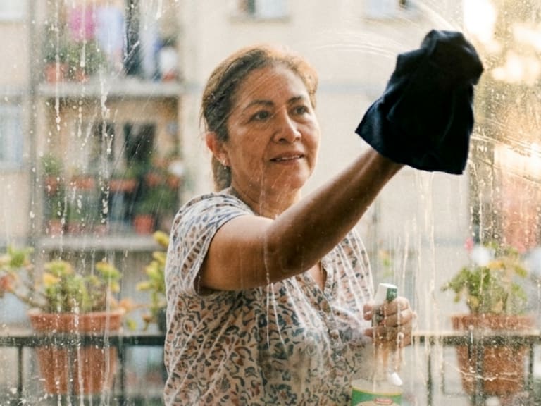 Limpiar los vidrios justo después de la lluvia puede provocar manchas permanentes si no se hace en el momento adecuado.