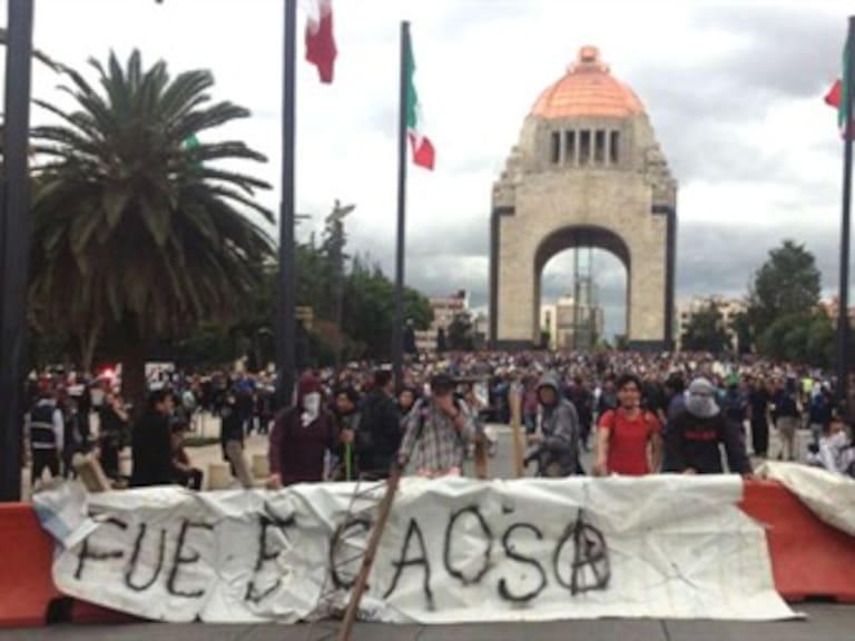 No se solaparán daños de la CNTE a comerciantes y vecinos del Monumento a la Revolución: Mancera
