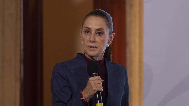 Pone en duda Sheinbaum intención de paro de transportistas… “Se reunieron con líder del PRI”