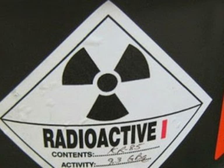 Localizan material radiactivo y levantan alerta