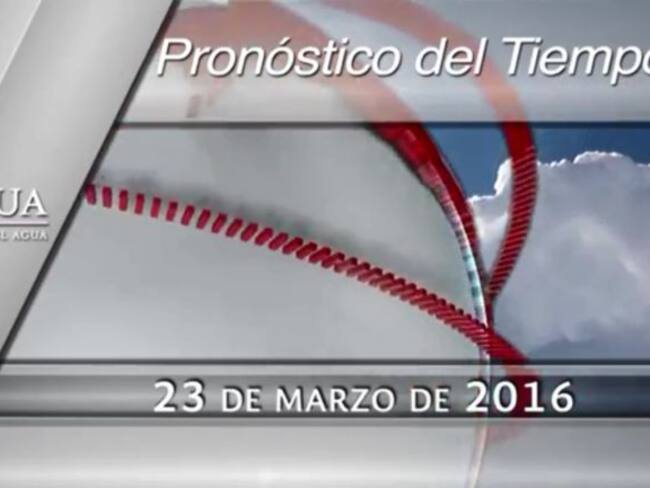 Pronóstico del tiempo del 23 de marzo
