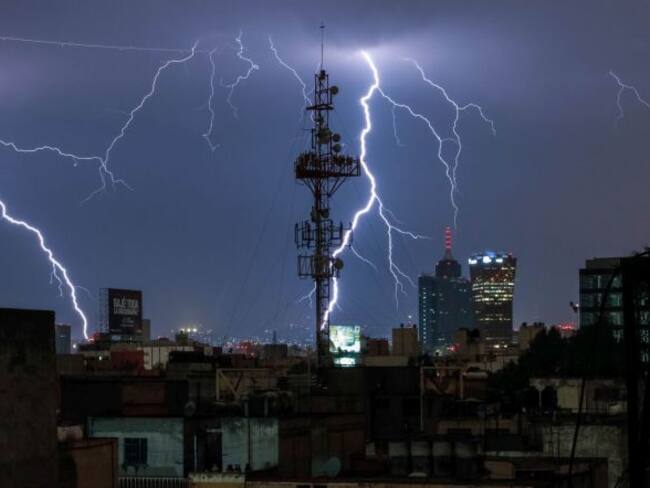 Se esperan tormentas eléctricas en el Valle de México