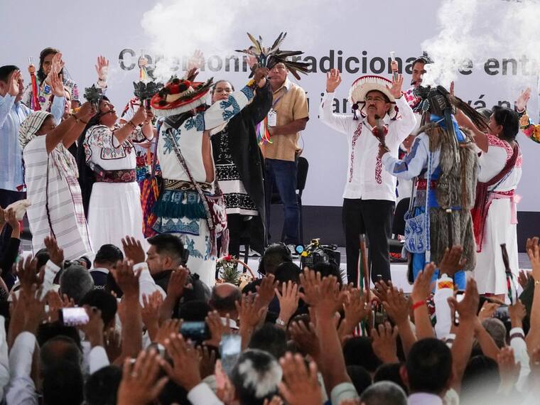 Con ceremonia de purificación y entrega del bastón de mando; así inicia la nueva era de la SCJN