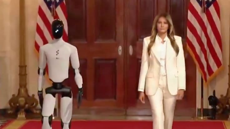 Robot humanoide de Melania Trump causa impacto y desata reacciones en redes
