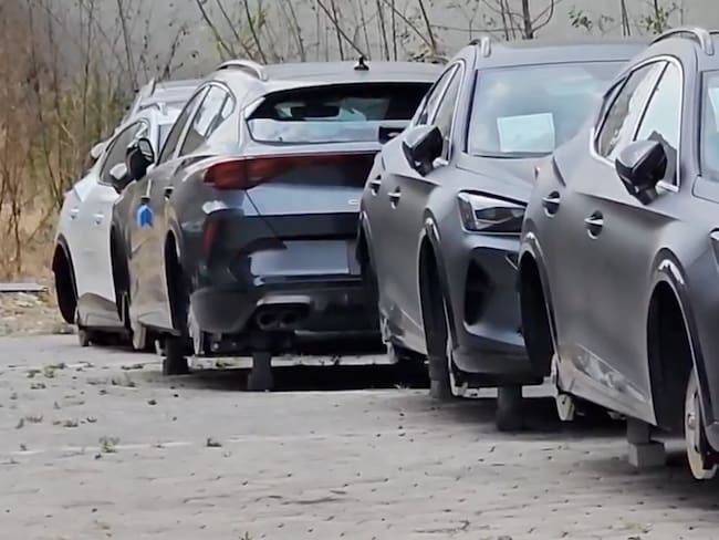 Desvalijan 16 autos nuevos de agencia Cupra en Puebla; esto cuestan las llantas robadas | VIDEO