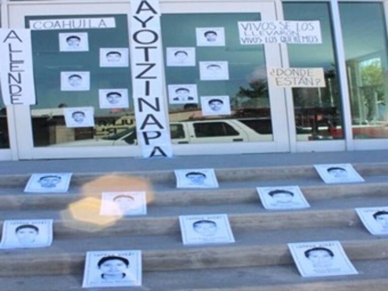 ​Cierran iglesias en Saltillo, en solidaridad con los desaparecidos de Ayotzinpa