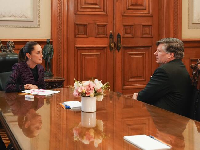 Relación México-Estados Unidos tema en reunión de Sheinbaum y Landau