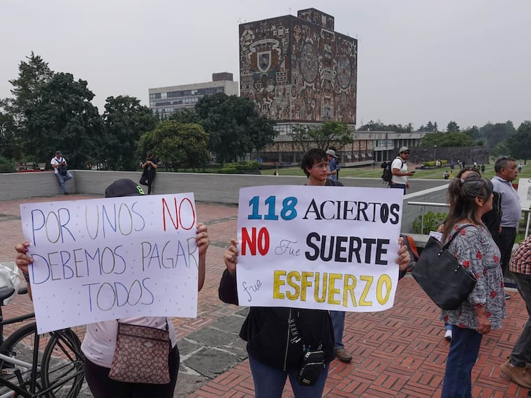 Examen de contro de la UNAM como solución
