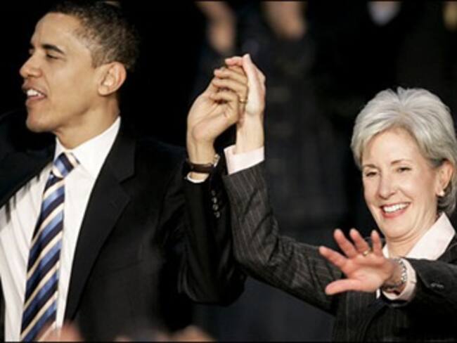 Nombra Obama a Kathleen Sebelius como nueva secretaria de Salud