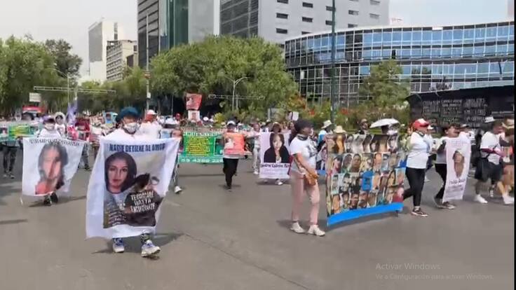 Marcha de madres buscadoras es recordatorio de  miles de desaparecidos 
