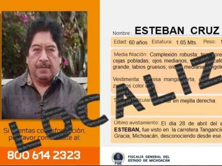 Hallan a Esteban Cruz, locutor indígena desaparecido en Michoacán